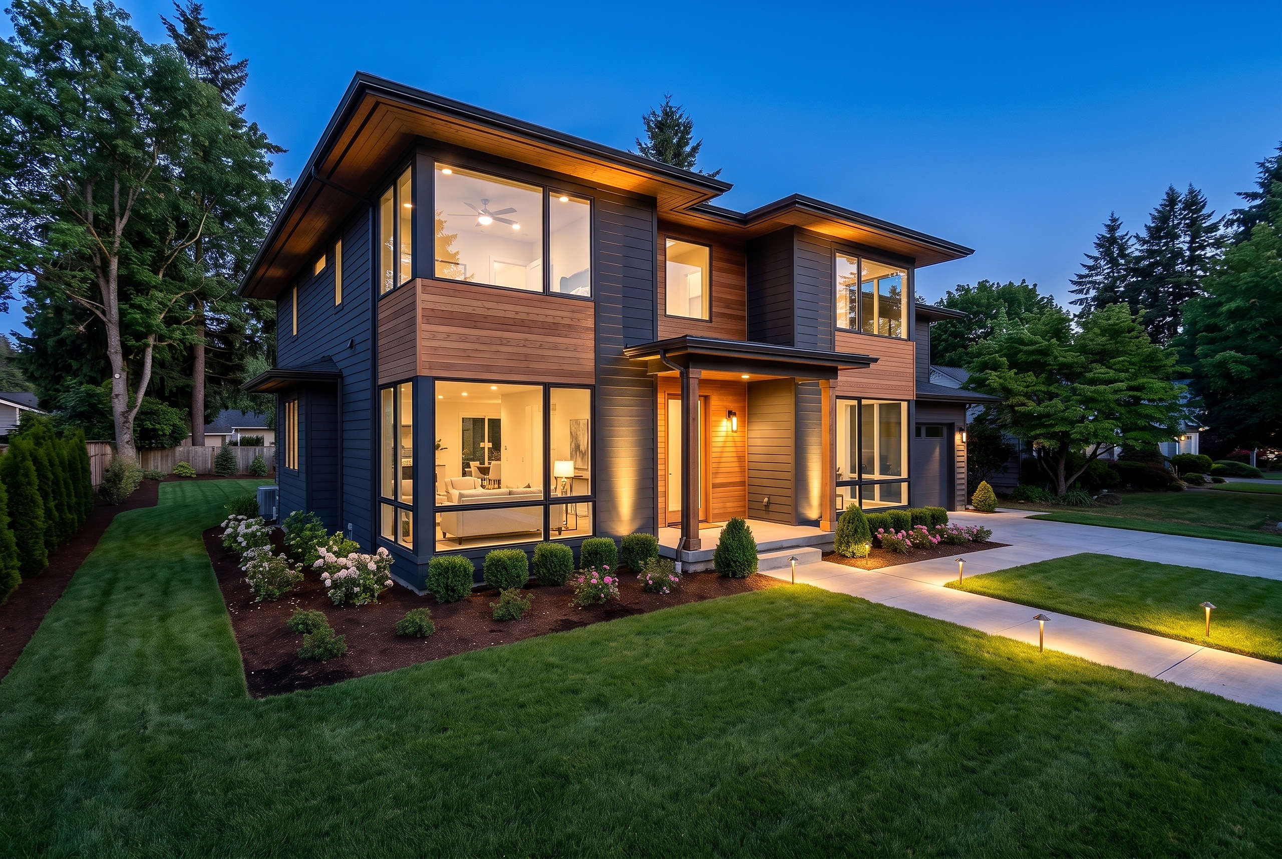 Modern front yard, Essential