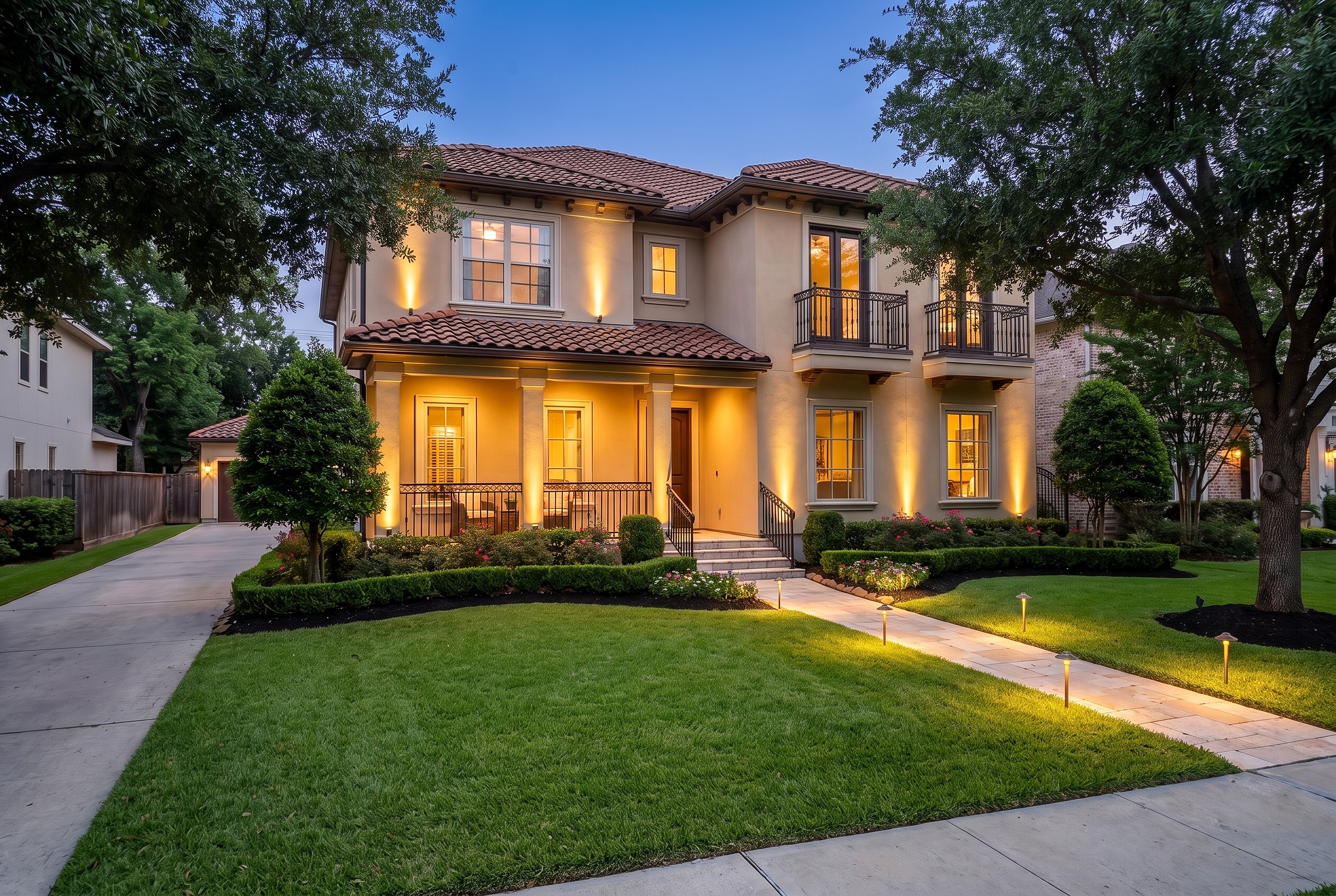 Mediterranean/Spanish front yard, Essential