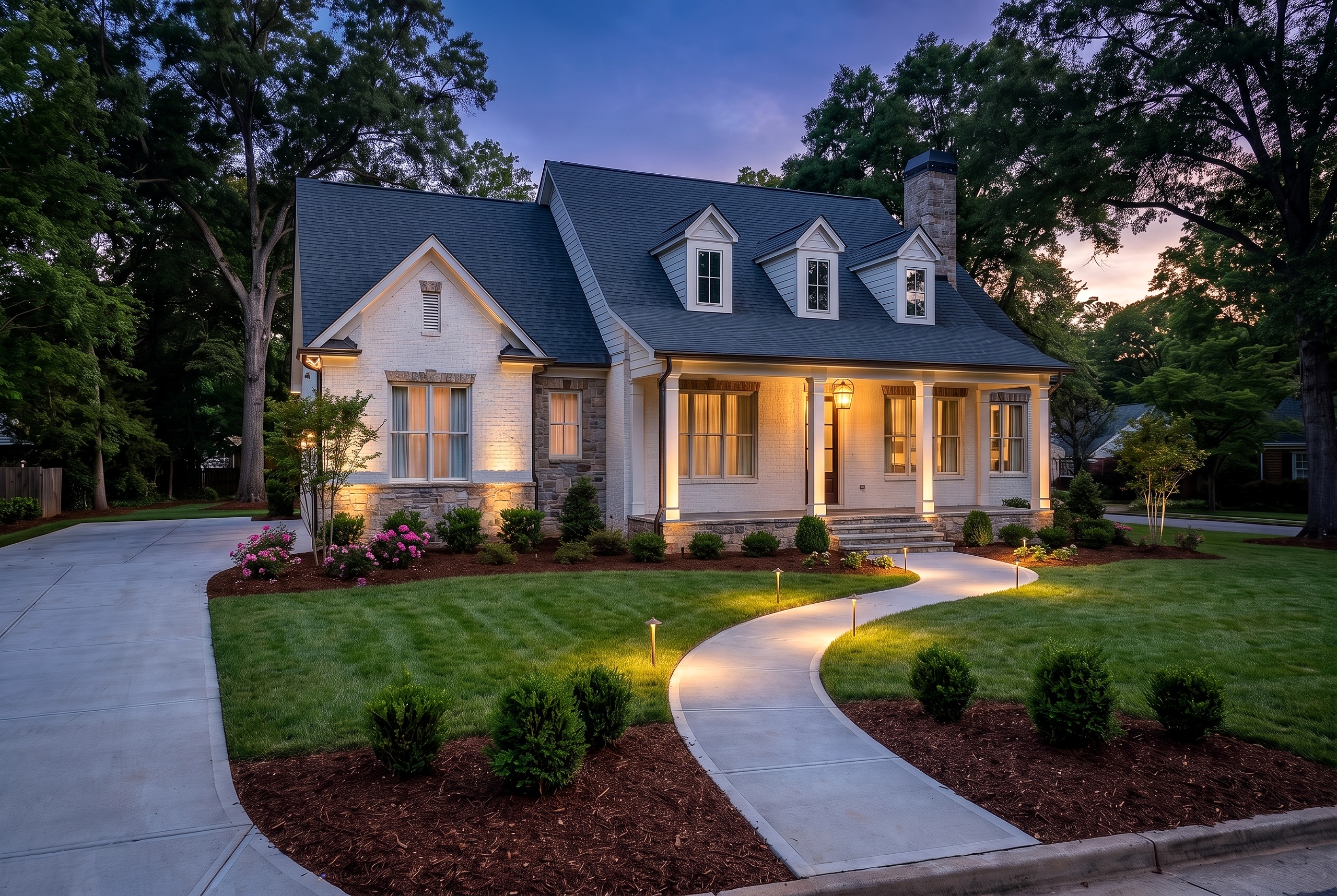 Traditional front yard, Essential