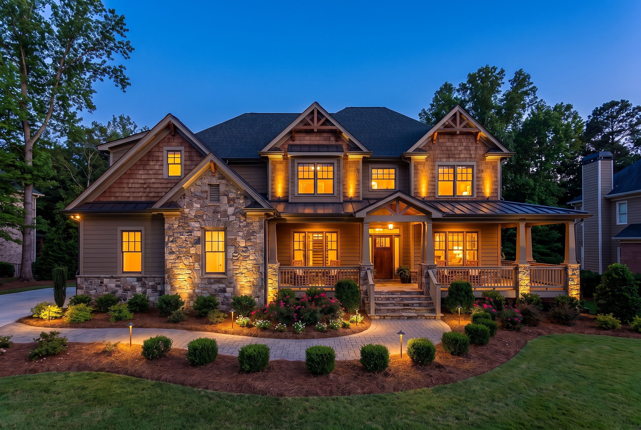 Craftsman front yard, Essential